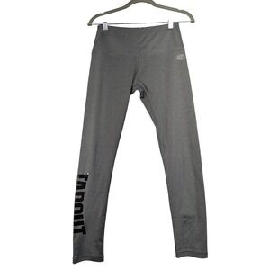 Tapout WWE Official‎ Merchandise Gray Athletic Leggings Womens Spandex M